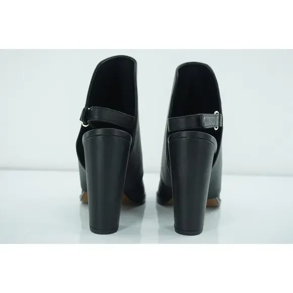 Vince Jody Ankle Strap Back Mule Bootie Pumps Size 9 NIB $495